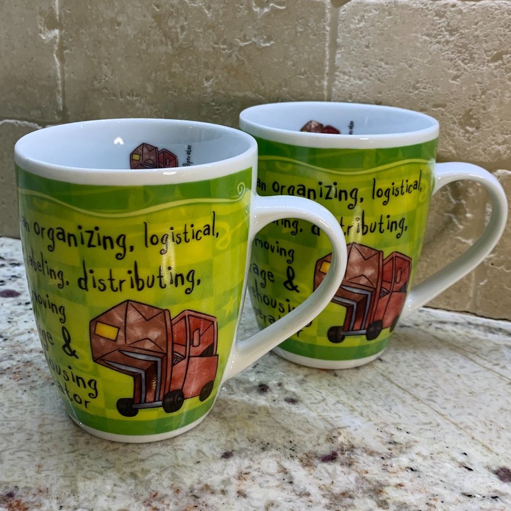 Warehouse coffee mugs - set of 2